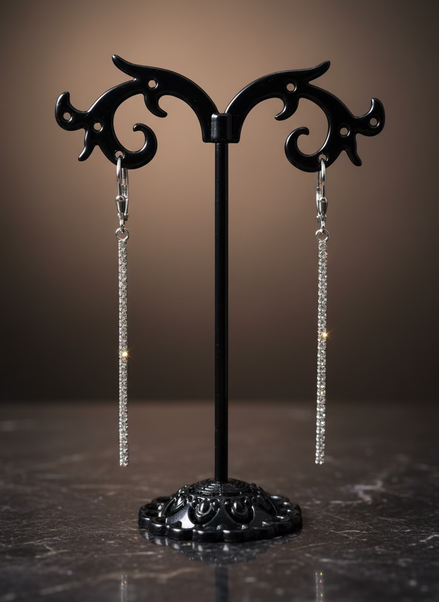 Cercei Zirconiu lungi