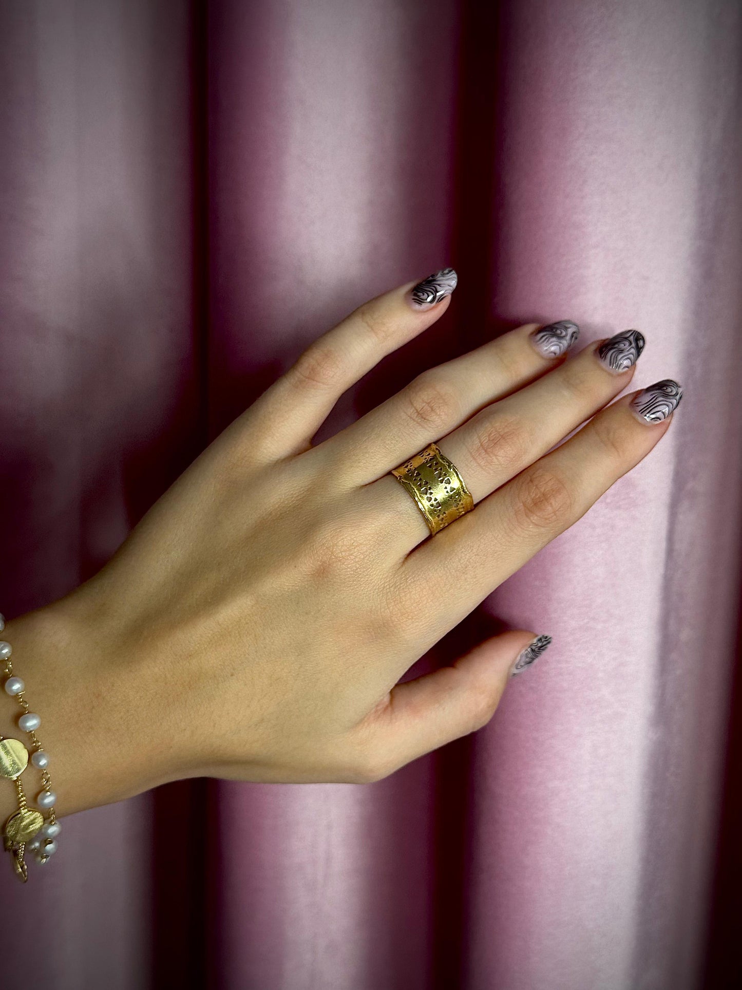 Inel Argint 925 Auriu