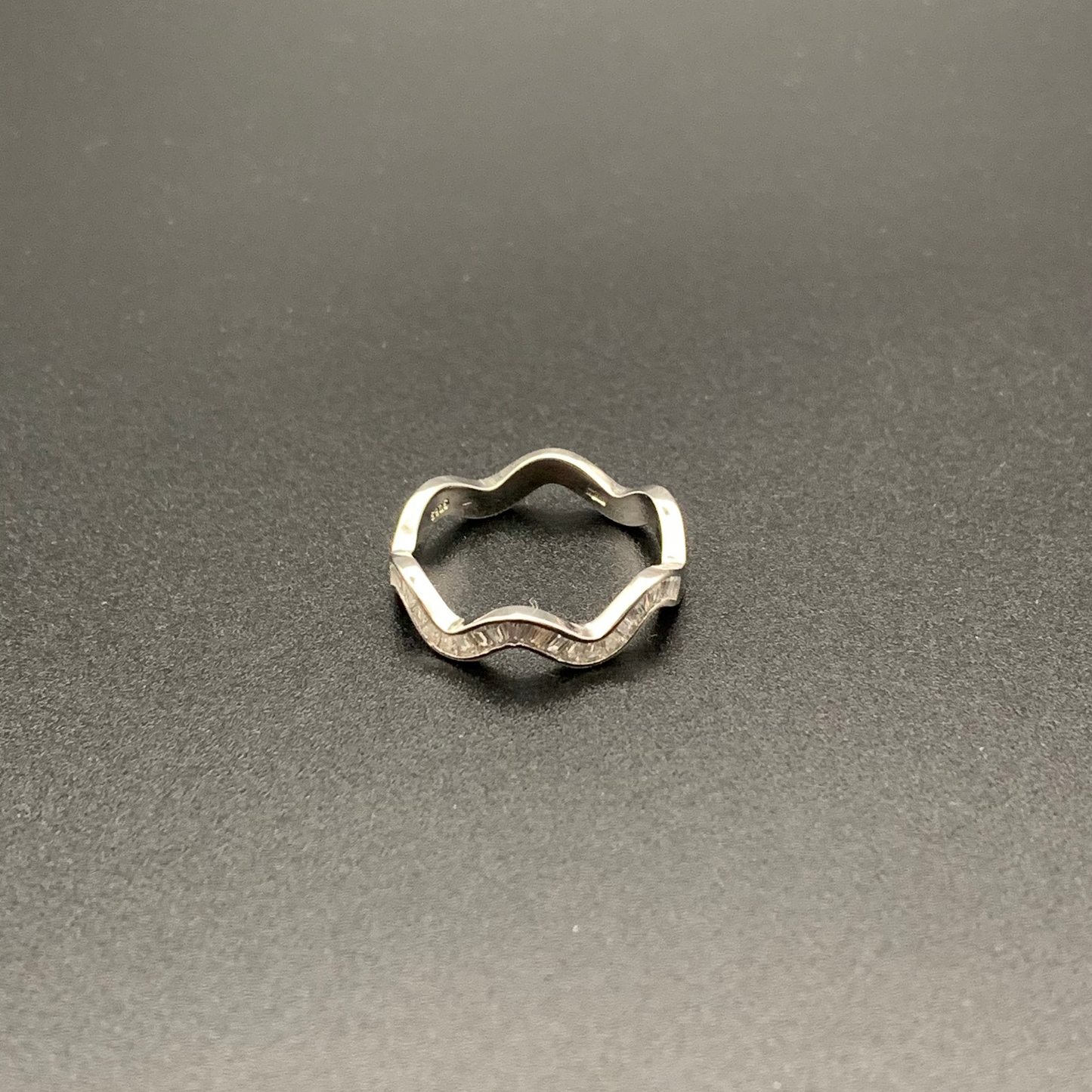 Inel argint 925 tennis spiralat