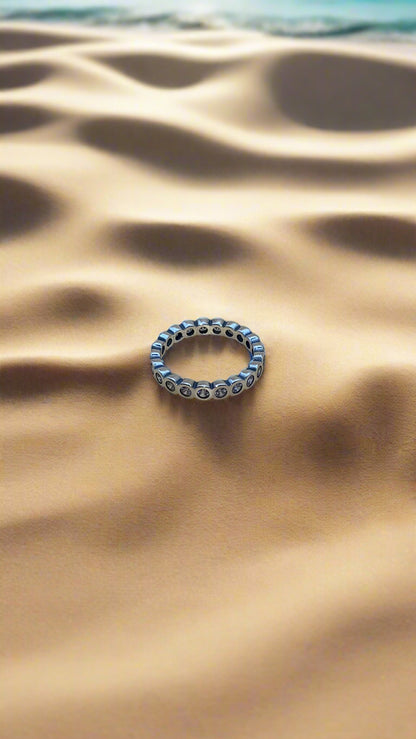 Inel tennis argint 925