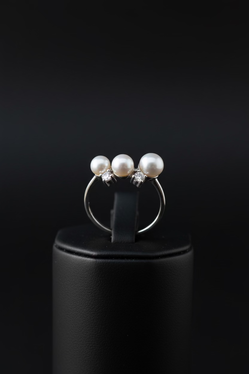 Inel cu perle