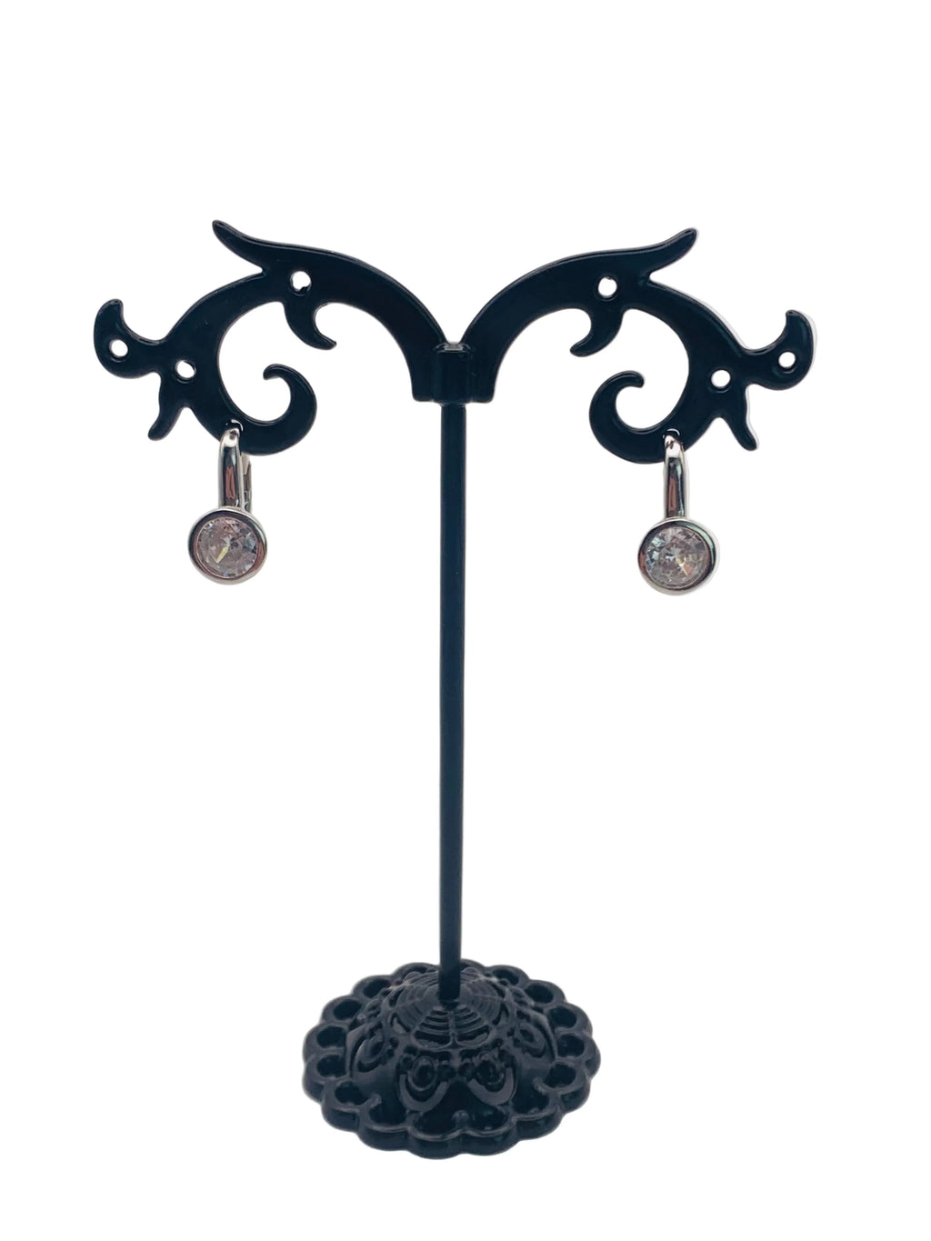 Cercei cu Piatra Alba